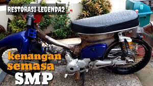 Tak heran jika demam tingginya pada aliran custom ini diwujudkannya bareng sesosok. Honda Astrea Legenda Modif C70 Youtube