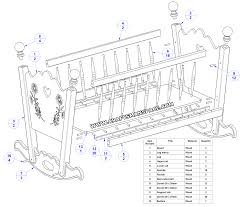 Rocking Baby Cradle Plan Parts List Baby Cradle Plans Baby Furniture Plans Baby Cradle