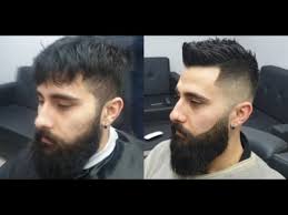 2020 erkek sakal modelleri arasında popüler olan sakal modeli kirli sakallar. Kisa Erkek Sac Modeli Uzun Sakal Modeli Men S Curly Hair Fade Hairstyling Youtube