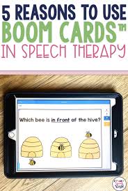 Are you considering selling digital task cards. 5 Reasons To Use Boom Cards In Speech Therapy