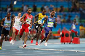 Atletiek is met 48 onderdelen de omvangrijkste sport op de spelen. Atletiek Op De Olympische Zomerspelen 2016 4 400 Meter Mannen Wikipedia