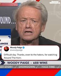 The end of an era 😭 (via Woody Paige)