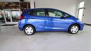 Find your perfect car with edmunds expert reviews, car comparisons, and pricing tools. 2018 Honda Fit Lx Aegean Blue Metallic Jm718177 Seattle Sumner Youtube