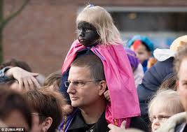 Some people actually ask me how many countries exist in holland or the netherlands. Children Black Up As Zwarte Pieten Or Black Pete For Traditional Dutch Christmas Festival Daily Mail Online