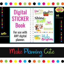 Pick your favorite and start designing! Digital Stickers For Google Slides Use With A Digital Planner Tpt