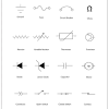 Common electrical symbols this is not a definitive list of all symbols used in electrical identification, but merely a guide to some of the more commonly used symbols. 1