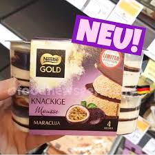 Nestle Gold Knackige Mousse Maracuja Neu Foodnews Foodnewsgermany Foodnewsgermany 2019 Lebensmittelneuheiten Food Foodblogger Ge Maracuja Mousse Nestle