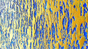 One of a kind handcrafted in wood. Wall Putty Texture Magical Painting Design Blue And Gold Combination Youtube