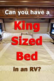 Sizing a campervan mattress is easy and can be done at home with just a few tools. Can You Have A King Sized Bed In An Rv