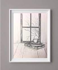 Pin By Watercolorartfinds On My Saves In 2021 Fall Wall Art Pencil Drawings Black And White Artwork