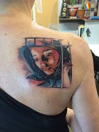 Refugee Tattoo To Commemorate Refugees Made By Kris Smith Tattoos Prints Watercolor Tattoo