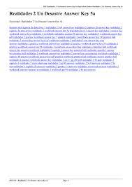 We did not find results for: Realidades 2 Un Desastre Answer Key 5a