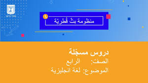 الصف الرابع اللغة الانجليزية At The Restaurant في المطعم Youtube