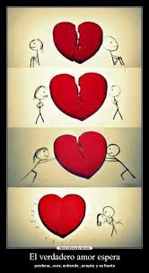 Carteles Amor Verdadero Amor Desmotivaciones Corazones El Verdadero Amor Espera Corazones De Amor