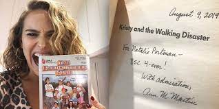 Get inspired and find your next great book to read. Natalie Portman Freaks Out Over Signed Baby Sitters Club Book