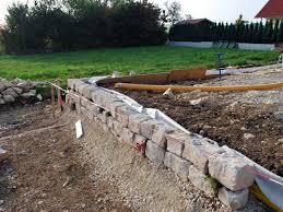 Trockenmauer Bauanleitung Trockenmauer Garten Gartengestaltung