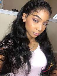 Stunning Hairstyle Braiding On Frontal Do You Want To Try And The Hairline Is So Natural Body Wave Hair Hair Waves Weave Hairstyles