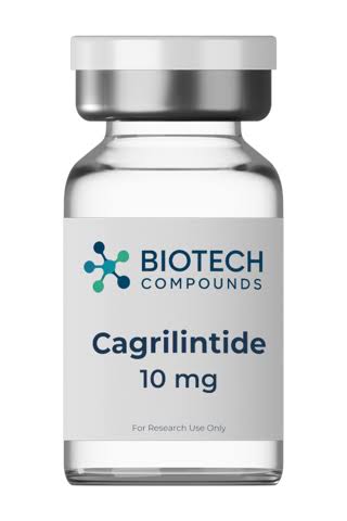 Cagrilintide peptide is a long-acting synthetic analogue of the naturally occurring hormone amylin. It is designed to mimic certain effects of amylin, a hormone released by the pancreas alongside insulin that helps regulate appetite, food intake, and blood-glucose-related processes.