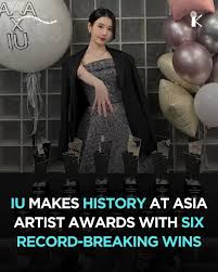QUEEN OF DRAMA AND MUSIC. 👑 IU dominated the 2025 Asia Artist Awards (AAA), taking home an unprecedented six trophies—the highest number of wins for a solo artist and female act this