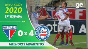 Essa partida eletrizante se enfrentam neste sábado (25), às 21h30, no estádio pituaçu, em salvador. Fortaleza 0 X 4 Bahia Melhores Momentos 37Âª Rodada Brasileirao 2020 Ge Globo Youtube