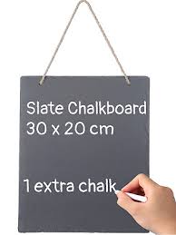 Das beschriften und bemalen von tafeln mit kreide oder kreidemarkern ist zu einer echten kunst geworden. Schiefer Kreide Tafel 30x20 Cm Vintage Platte Kuche Memo Board Schild Chalk Eur 9 99 Picclick De