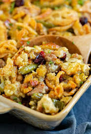 Add the green beans and cook for 10 minutes. Stuffing Casserole The Cozy Cook