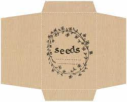 We Made This Home Diy Seed Packets Diy Seed Packets Seed Packet Template Seed Packets