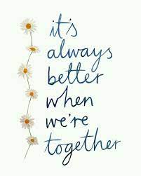 We were not a hugging people. Jack Johnson It S Always Better When We Re Together Song Quote Bond Quotes Family Bonding Quotes Song Quotes