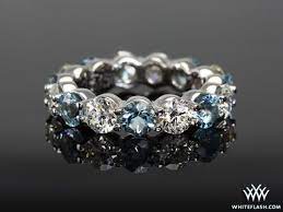 Whiteflash Gallery Diamond Rings And Diamond Jewelry Collections Aquamarine Wedding Band Aquamarine Wedding Ring Diamond Wedding Bands