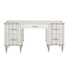 Marble floor kitchen round marble table marble case art carved stone crafts black marble walnut timber vanity desk small tables pent house table legs body shapes pedestal storage. Micheal Amini London Place Marble Top Vanity Desk Usa Warehouse Furniture