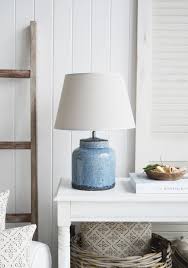 Free shipping* more like this. Blue Compton Ceramic Lamp New England Style Table Lamps