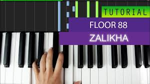 Floor 88 judul lagu : Floor 88 Zalikha Piano Tutorial Youtube