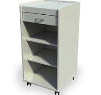 Signature Series Utility Mobile Dental Cart. - White