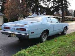 13,995 1972 plymouth duster 3,867 below average the engine bay and door jambs have been done in arctic white. Plymouth Duster 1972 Plymouth Duster 225 Slant Six 4 Speed Used Classic Cars