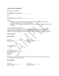 Ia digunakan apabila hartanah masih lagi dibawah geran induk atau master title. What Is A Deed Of Assignment In Real Estate