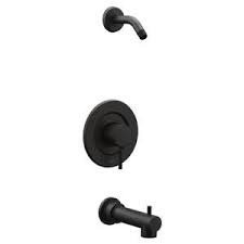 Moen Align Bathtub And Shower Valve Trim Set Matte Black Lowe S Canada Tub And Shower Faucets Shower Faucet Shower Valve