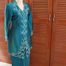 Maybe you would like to learn more about one of these? Kebaya Turquoise Biru Traditional Women S Fashion Clothes Others On Carousell