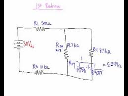 The schematic diagram of the above circuit showing the electronic symbols for the battery, and bulbs is shown below. Solving Series Parallel Circuits Series And Parallel Circuits Series Parallel Inequality Word Problems