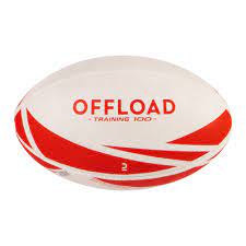 When in the mood for a game, you want a rugby ball that suits your level, needs and style. Rugbyball R100 Training Grosse 4 Rot Offload Decathlon