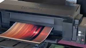 Small footprint ideal for home use. Epson L1800 Its Printer Youtube