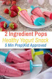 2 Ingredient Healthy Yogurt Snack For Kids Mama S Real Meals Recipe Yogurt Snacks Healthy Yogurt Snacks Healthy Yogurt