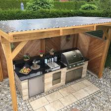 Jun 23, 2021 · this rolling console table is inspired by a piece from restoration hardware. Small Outdoor Bbq Kitchen Novocom Top