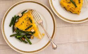 Flatten, smooth and form nice edges by gliding your hands across top of parchment paper. Polenta Cauliflower Torta With Roasted Asparagus Vegan Gluten Free One Green Planet