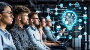 Creative Team Engaging in Digital Brainstorming Session | Premium  AI-generated image