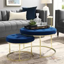 We did not find results for: Posh Living Aaden Tufted Velvet Nesting Ottoman In Navy Blue Gold Set Of 2 Non106 02ng Cx