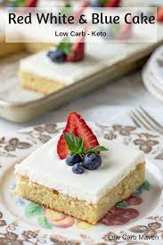 Festive Sour Cream Cake Sponsored Redwhiteandblue Desserts Lowcarb Keto Sugarfree Glutenfree Sourcre Sour Cream Cake Low Carb Cake Keto Dessert Recipes