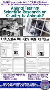 Are You Looking For A Thought Provoking And Real World Topic That Will Engage Your Students Authors Point Of View Nonfiction Texts Critical Thinking Activities