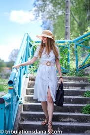 Petite Robe Rayee Champetre Tribulations D Anais Fashion Shirt Dress Style