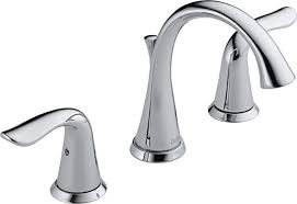 Delta Faucet Lahara 2 Handle Widespread Bathroom Faucet With Diamond Seal Technology And Metal D Bathroom Faucets Chrome Bathroom Faucets Best Bathroom Faucets