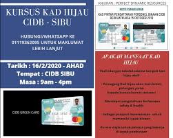 Jadual terkini kursus kad hijau cidb bagaimana mendaftar kad hijau cidb www.hr.com.my. Sarikei Virals Kursus Kad Hijau Cidb Sibu Daftarlah Facebook